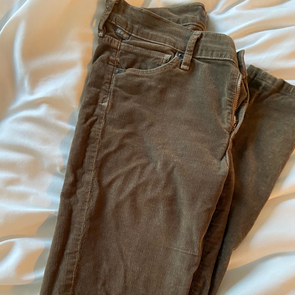 Citizen of humanity mid rise cord